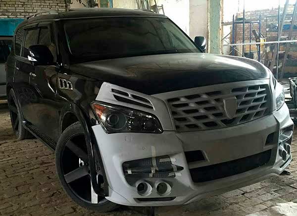 Бампер из стекловолокна